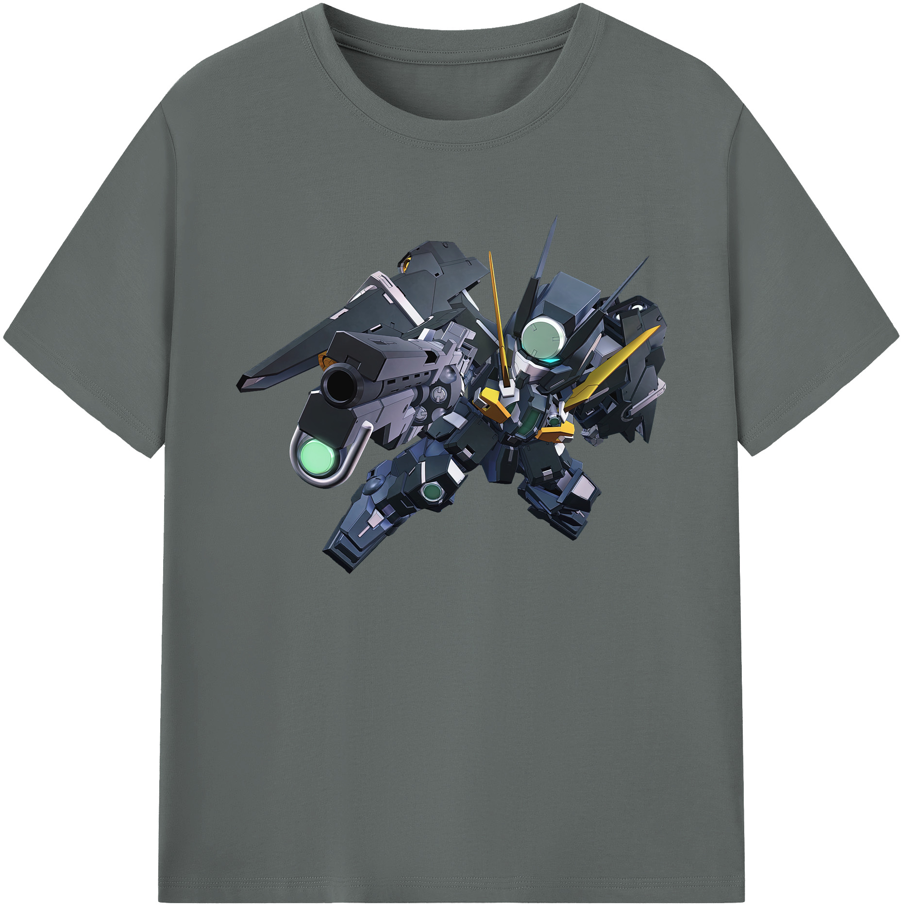 （画像用） 機動戦士ガンダム Mobile Suit Gundam 綿100％ メンズ半袖Tシャツ｜肌触りやわらか＆通気性